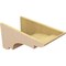 Ekena Millwork 12"W x 24"D x 12"H Wide New Brighton Rough Cedar Woodgrain TimberThane Corbel, Primed Tan CORUR12X24X12NEBRCPR - alternate 4